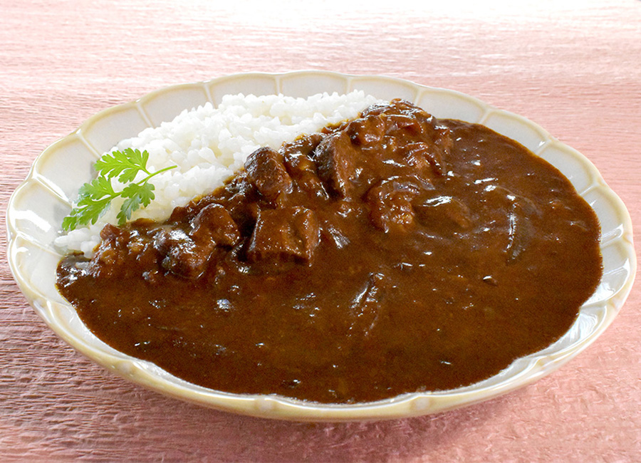 「石ちゃんまいう～!! もーもーカレー」中辛＜ビーフカレー＞